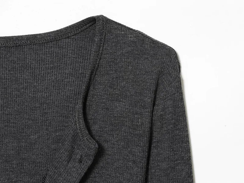 MUJER Lace Cropped Jacket Women Tops Vintage Knit Demi-season Jackets for Women Button up Women's Coats Office Knitted Cardigan
