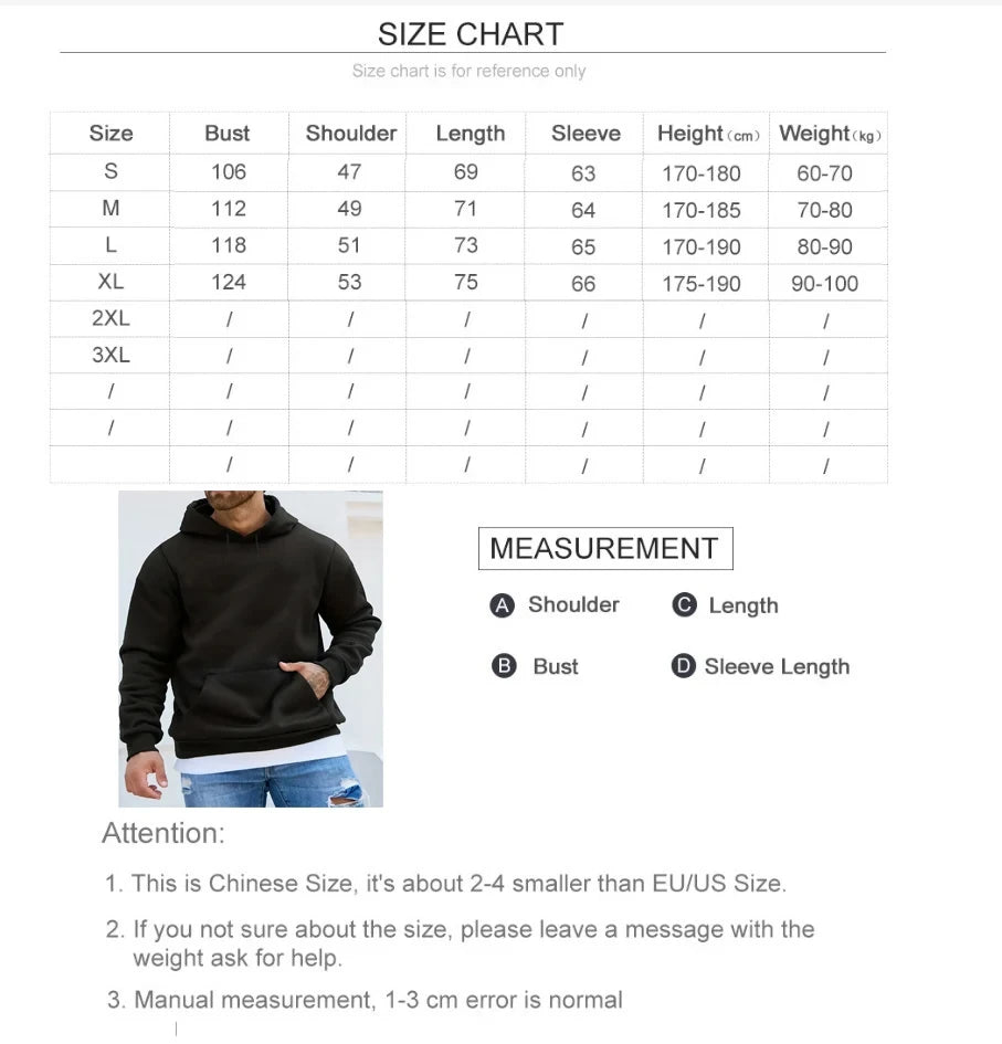 Men's autumn and winter casual fashion loose back poker card A graphic printed long sleeved hooded sweatshirt warm pullover BAZAARHUBO