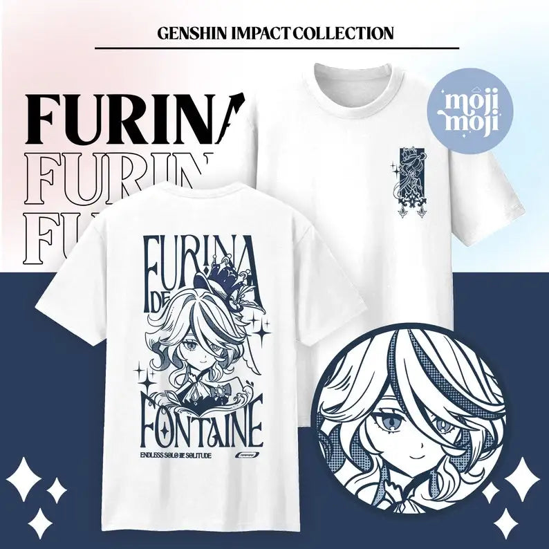 Genshin Impact Furina Shirt, Genshin Furina T-shirt