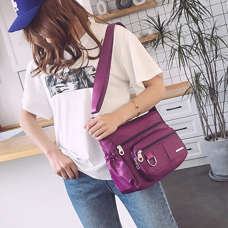 Women Bag Nylon Waterproof Messenger Bags For Lady Crossbody Shoulder Bag Casual High Quality Multifunctional Handbags