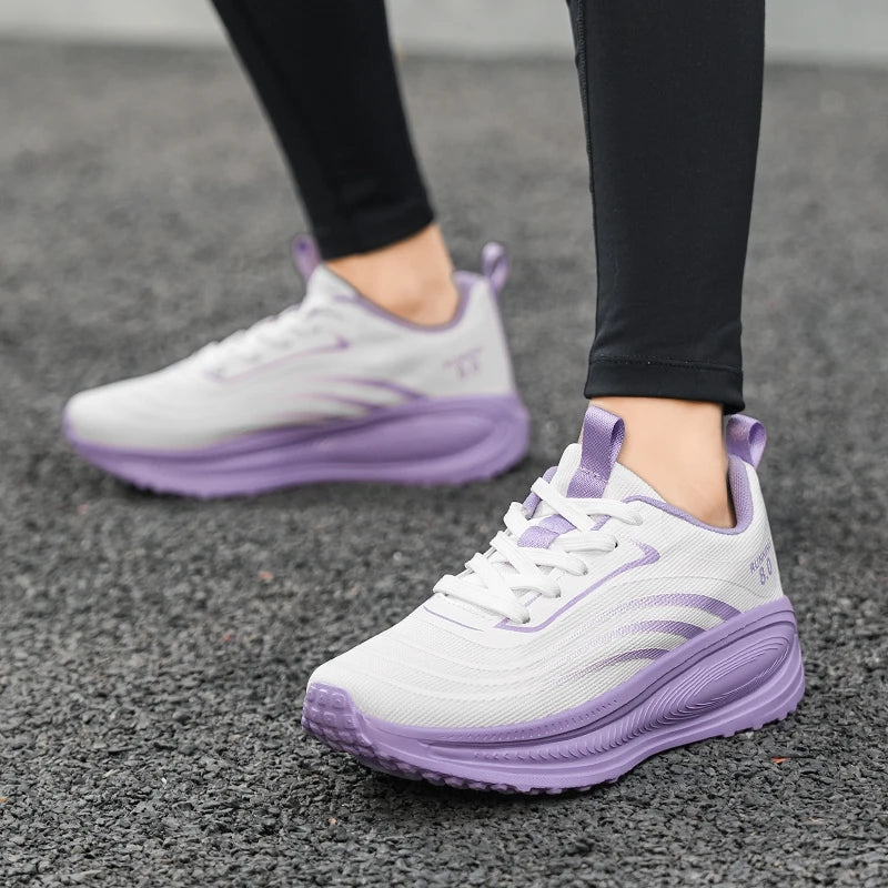 ELUVA High Quality Sports Shoes for Men Casual Platform Running Sneakers Men Trainer Breathable Walking Jogging Shoes Women