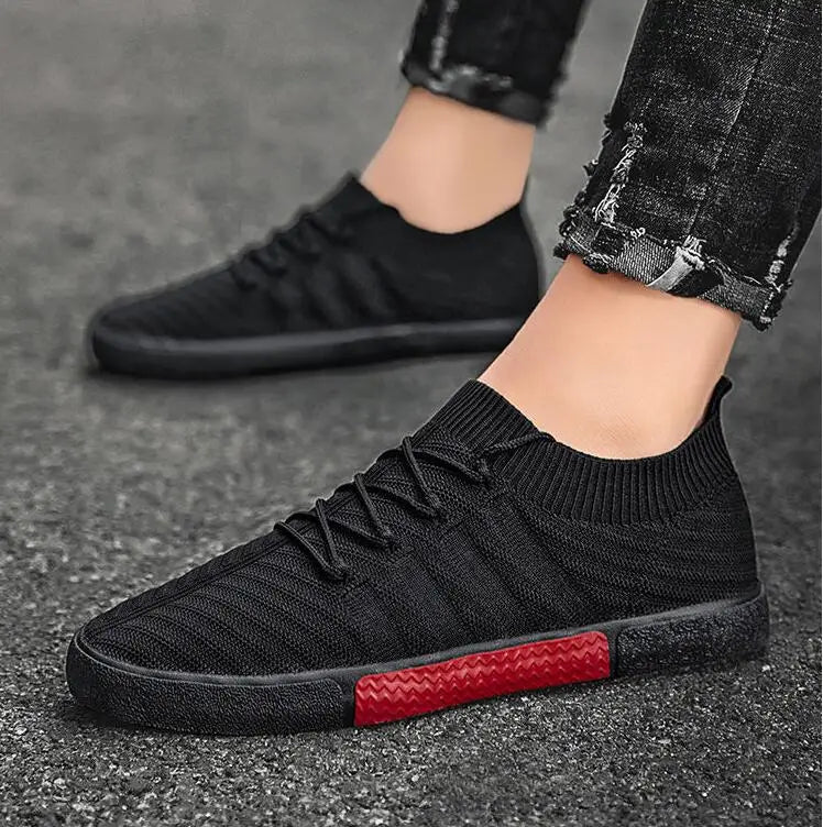 2022 New Super Light Mesh Men Running Sneakers Fashion Trend Lace-up Athletic Shoes Breathable Tenis Masculino Comfort Anti-skid