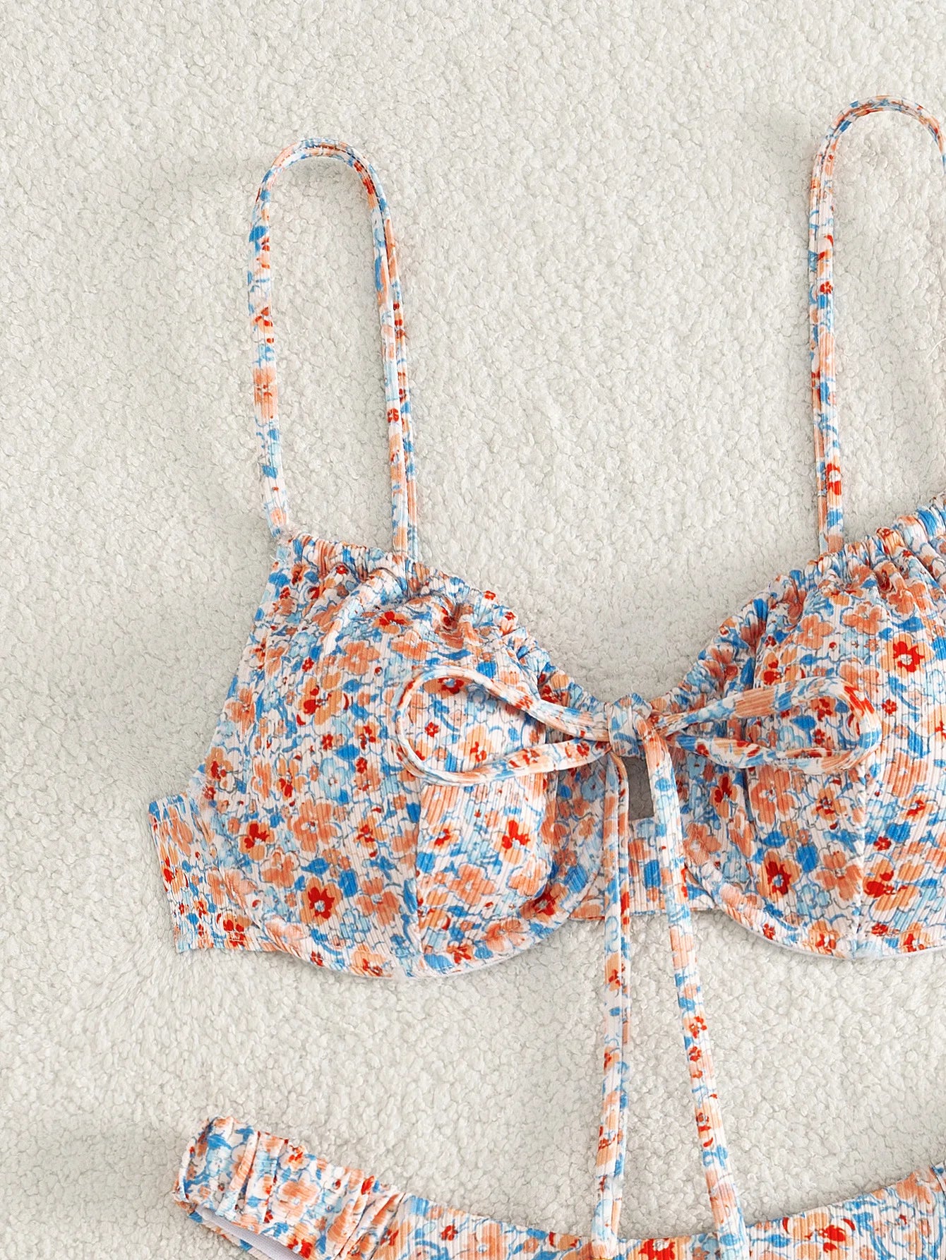 Floral Print Bathing Suit Brazilian Biquinis Swimming Suit for Women 2025 New Summer Bikini Micro Swimsuit Sexy Swimwear Bather