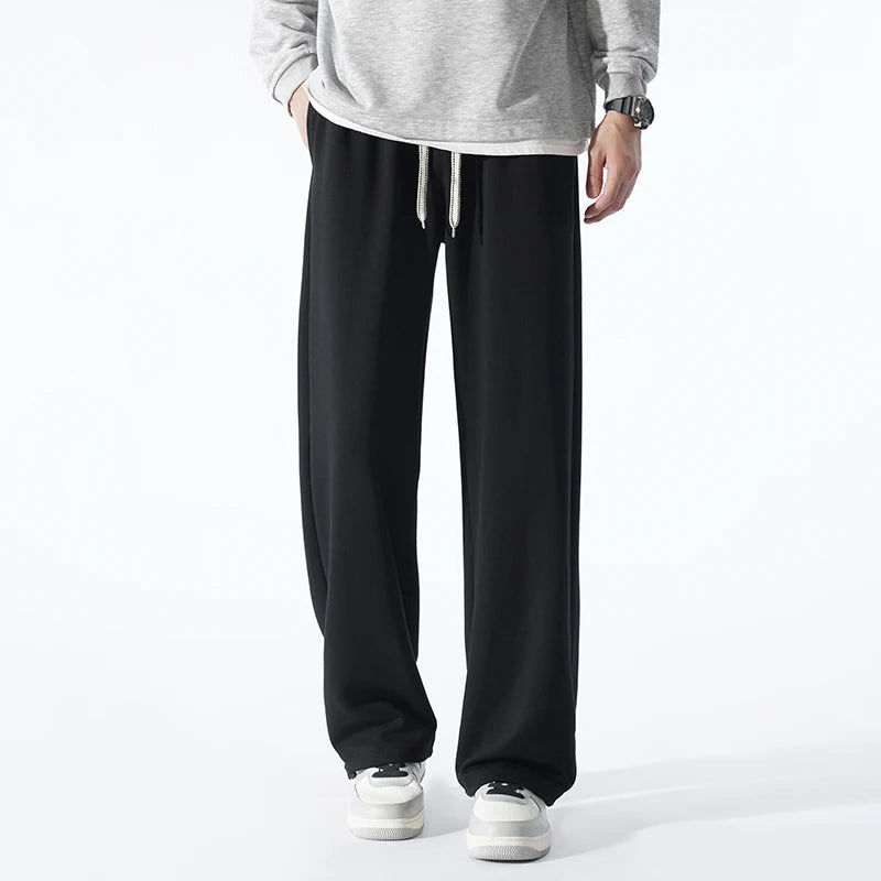 Big Tall Men Sweat Pant Drawstring Extra Long Length Sweatpant Stretch Winter Fleece Sport Jogger Trouser Male 200Cm 190cm 120cm