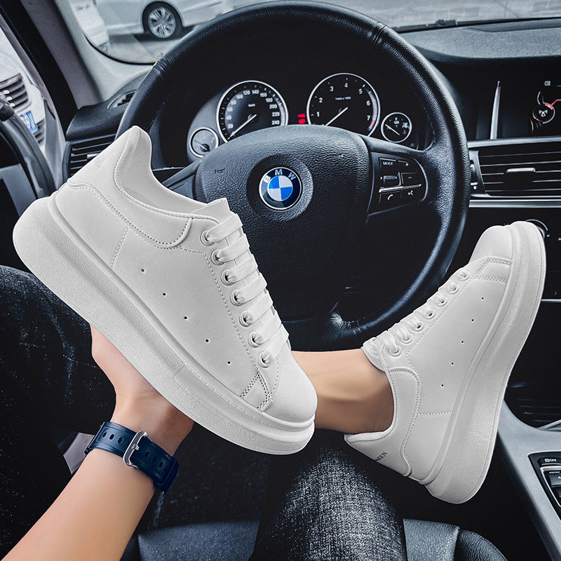 Fashion Platform Men Sport Shoes Casual Sneakers Autumn Outdoor Breathable Lightweight White Running Shoes Women Tennis Shoes