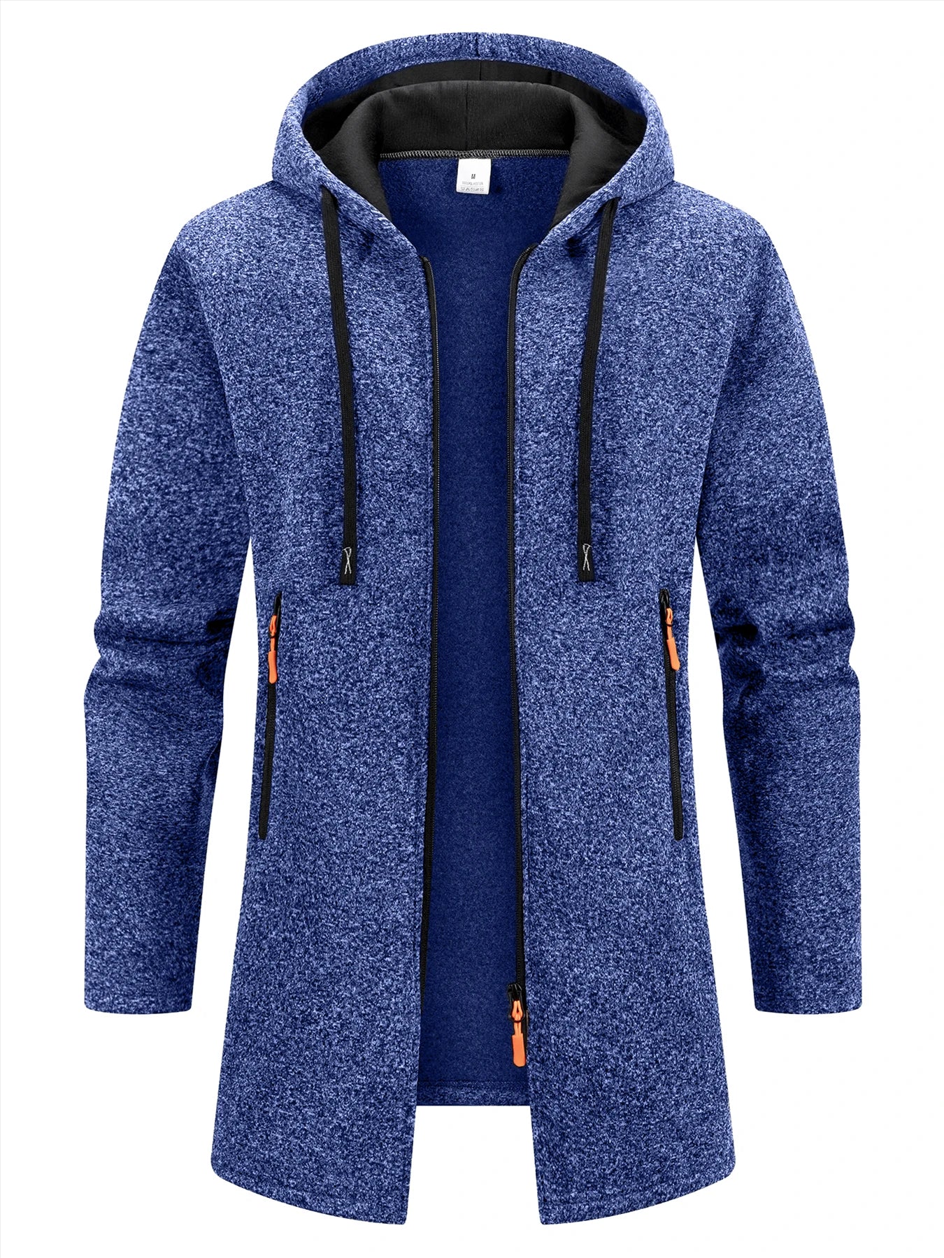 Men's Hoodies Jacket Long Sleeve Sweatshirts Zipper Hooded Jacket Mens Oversize Winter Top Jacket Coat Warm Streetwear