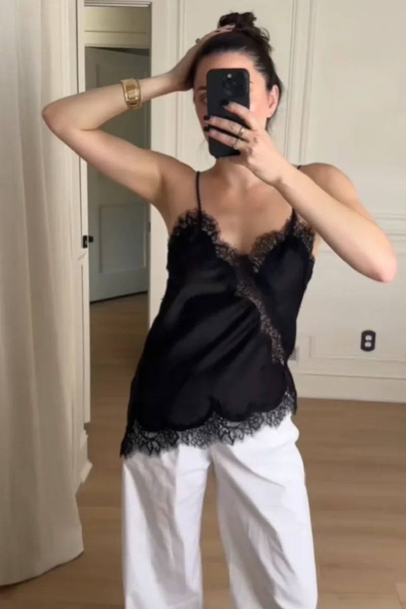 Sexy Hollow Out Fishbone Top Strapless Slim Fit Corset Vest Lace V Neck  Body Shaping Camisole Tops 2026 New Women Shaper Tanks