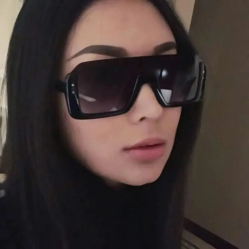Vintage Sunglasses Women Men Half Frame Square Sun Glasses Female Retro Sunglasses ﻿for Male Eyewear Eye Glasses Sunglasses BAZAARHUBO