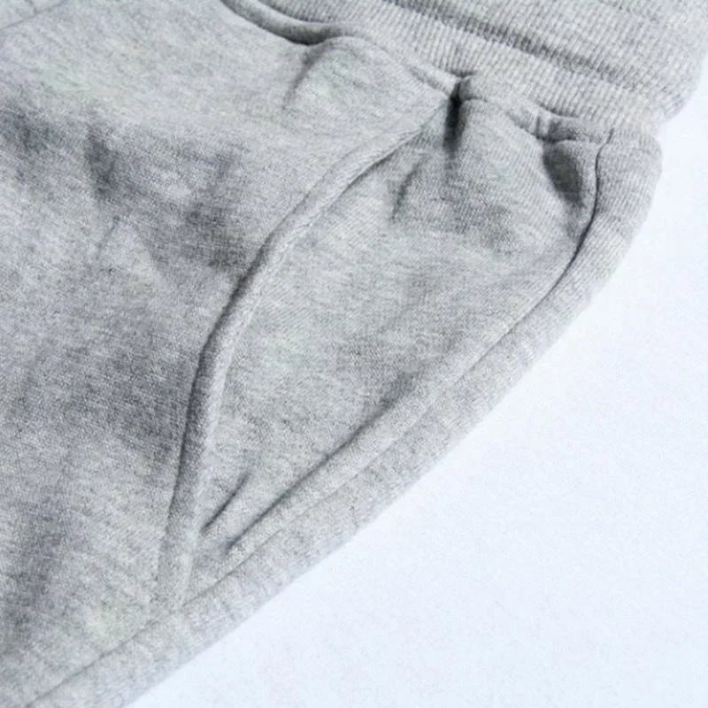Mens Casual Pants Autumn Winter Sweatpants Men Running Jogger Sports Gym Trousers Fashion Solid Color Workout Long Pant