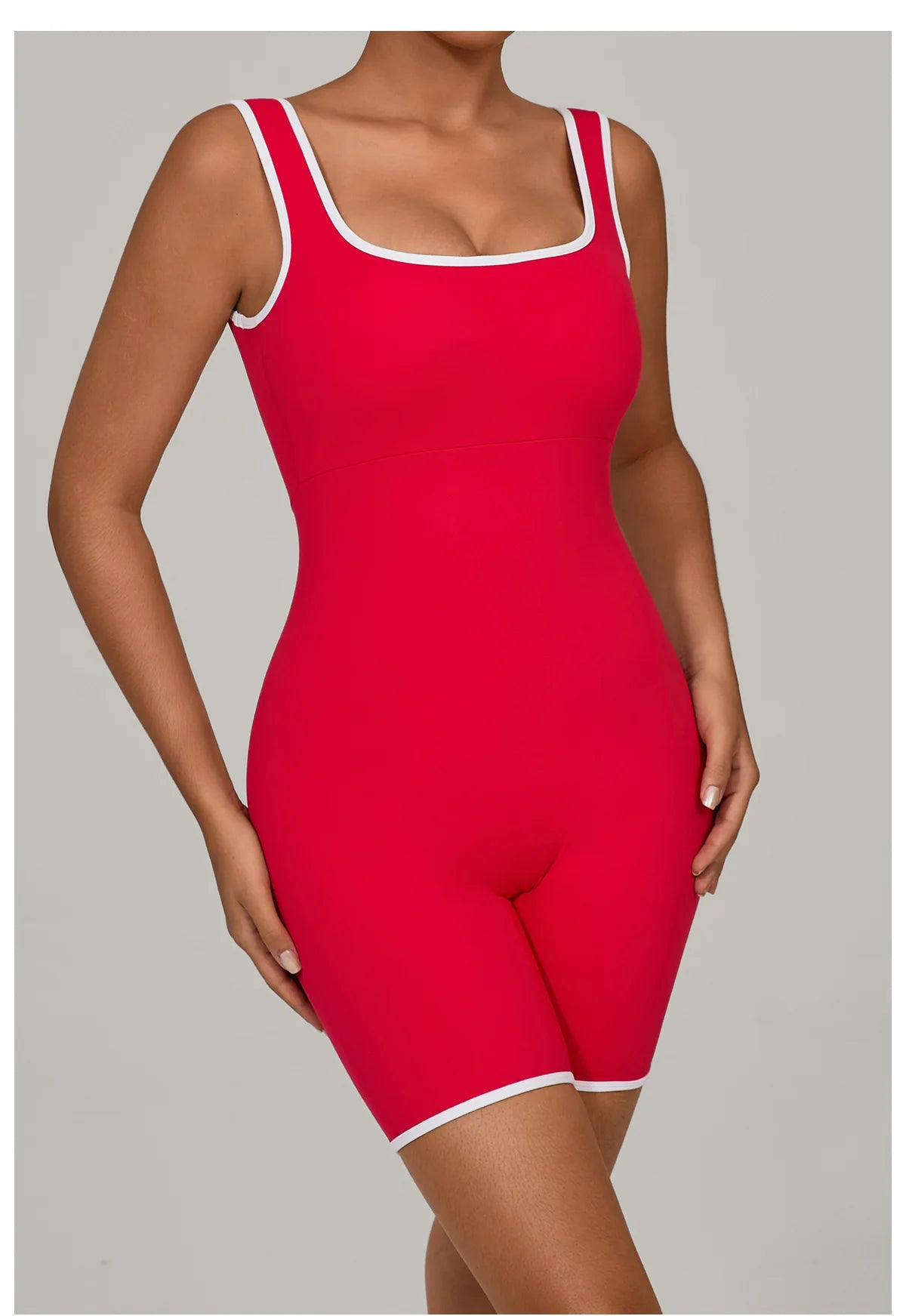 Jumpsuits Women Tracksuit One-Piece Suit Color Blocked Rompers Yoga Set Gym Push Up Workout Clothes Fitness Bodysuit Sportswear