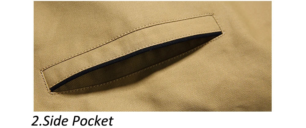 DIMUSI Winter Men's Bomber Jacket Casual Mens Outwear Fleece Warm Coats Fashion Stand Collar Uniform Jackets Mens Brand Clothing