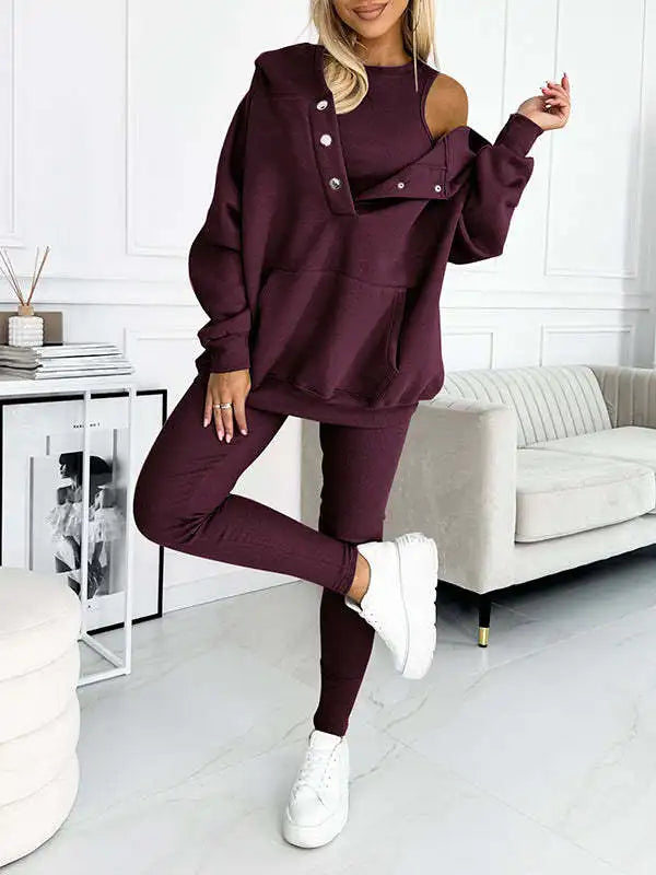 Tracksuit Women Pants Set Two Piece Set Autumn Winter Zipper Jacket Tops Suits Jogging Vintage Patchwork Outfits Y2k Streetwear