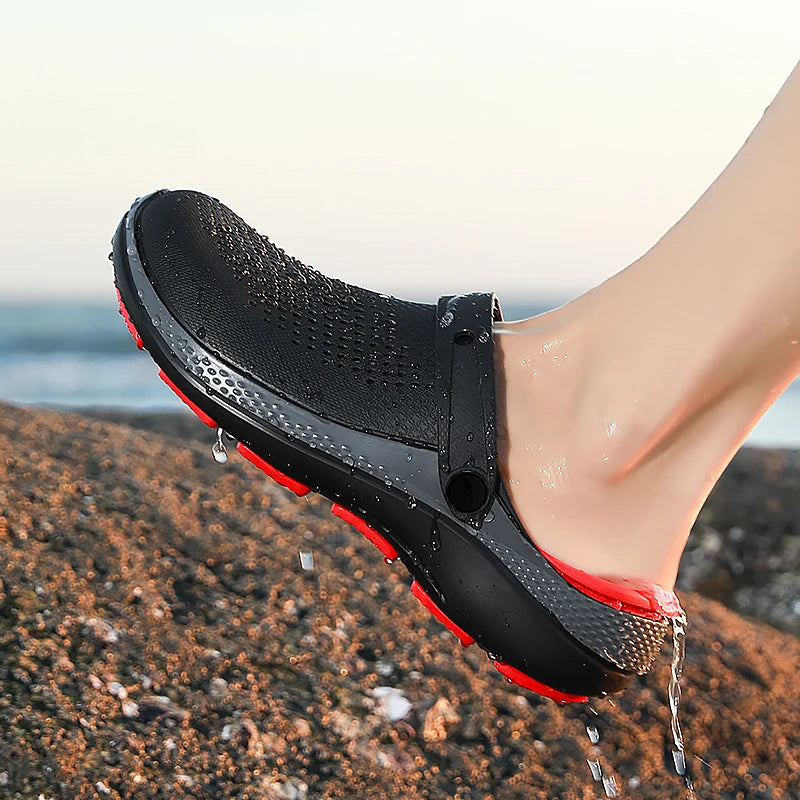 Men's Summer Outdoor Non-Slip Wear-Resistant Sandals for Outdoor Sports and Beach Large Size Sandals