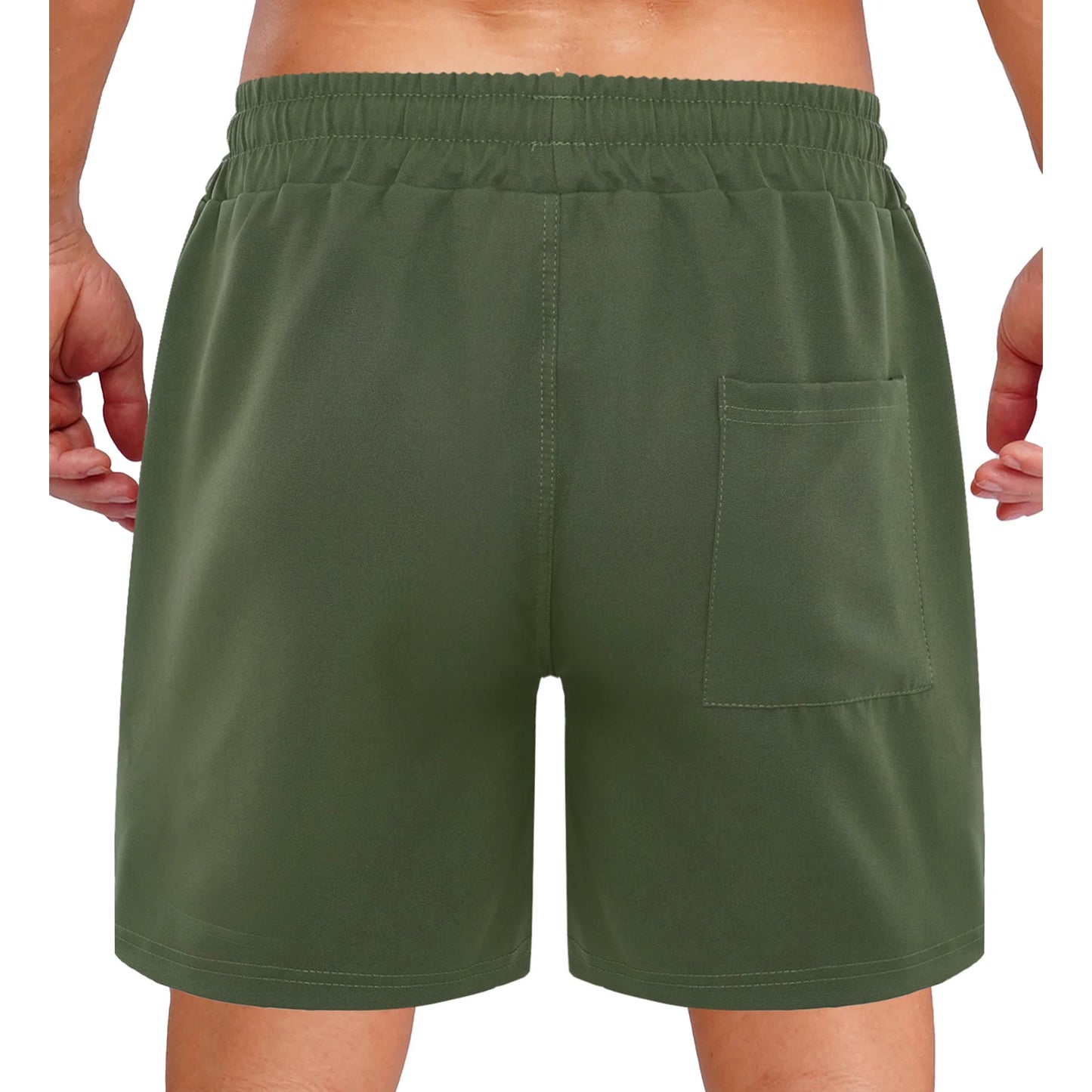 Mens Athletic Sports Shorts with Pocket Sides Invisible Zipper Quick-Drying Beach Shorts Workout Basketball Cycling Gym Fitness