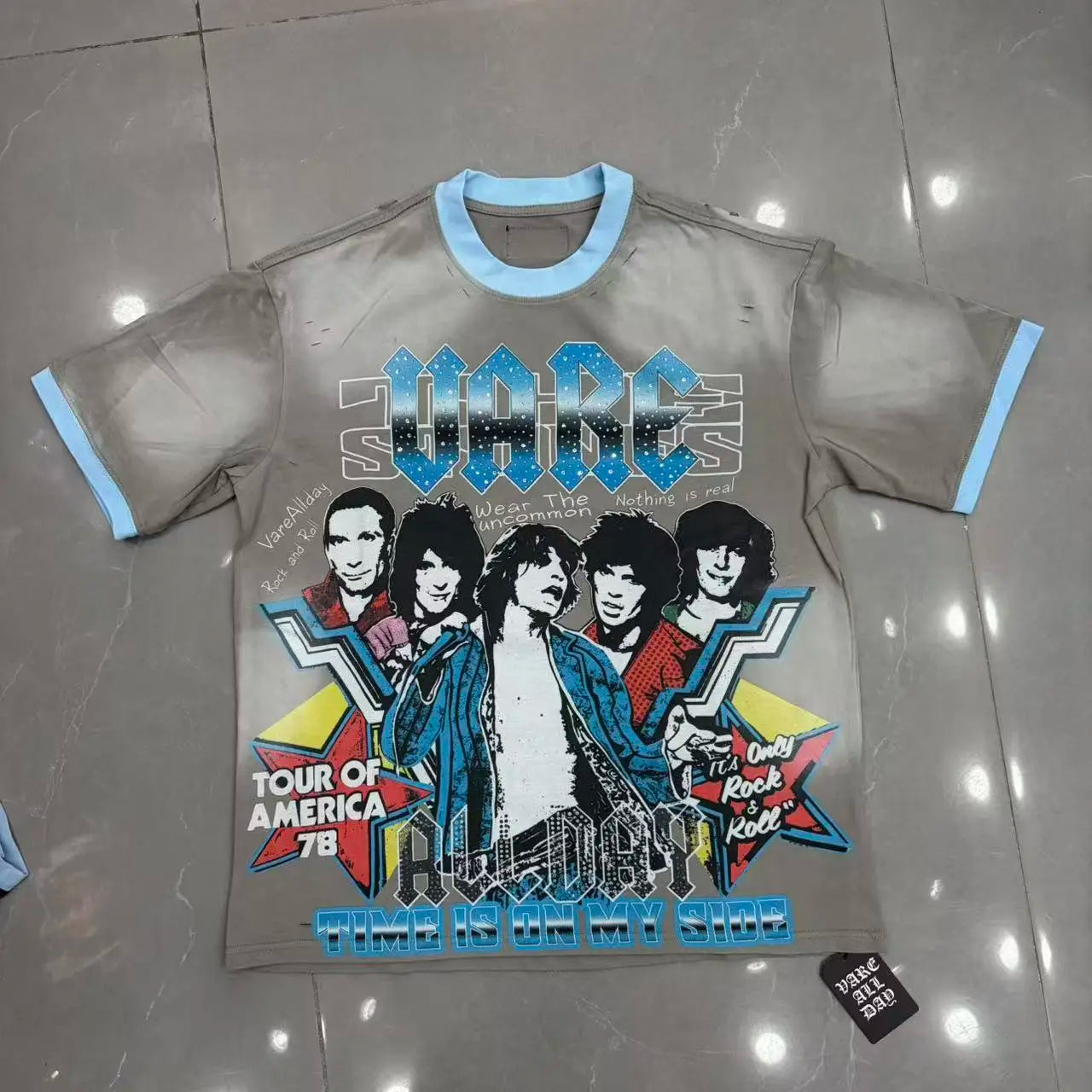 Streetwear Letter Rhinestone Cotton Short Sleeve Tshirts for Men and Women Harajuku Hip Hop Loose Shinning Diamond Tees Oversize