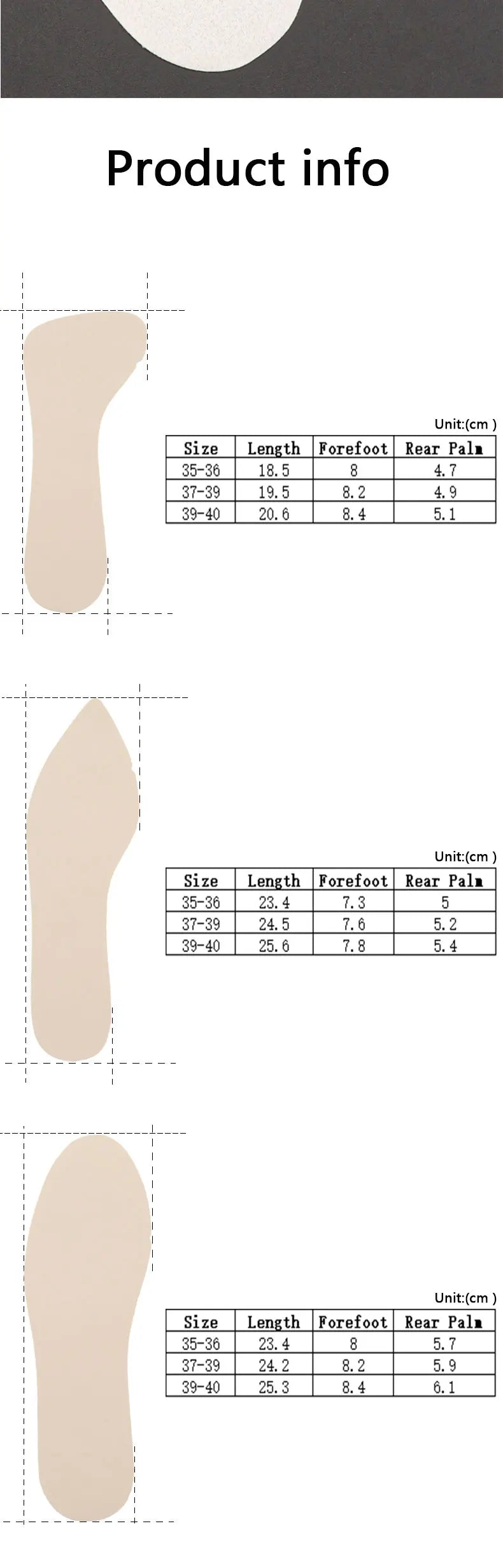 Leather Insole for Shoes Sandals High Heels Half Pads Non-slip Insert Women Ultra-thin Sweat-absorbing Breathable Can Be Pasted
