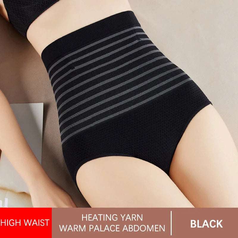Flarixa High Waist Flat Belly Panties Plus Size Seamless Women's Shorts Body Shaping Boxers XXL Safety Shorts Slimming Underwear