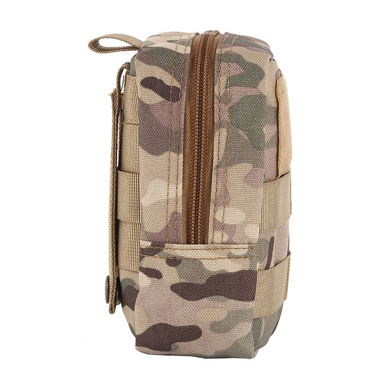 Outdoor Tactical 600D Waist Bags Multitool Molle Pouch Tool Zipper Waist Pack Hungitng Accessory Durable Belt Pouch