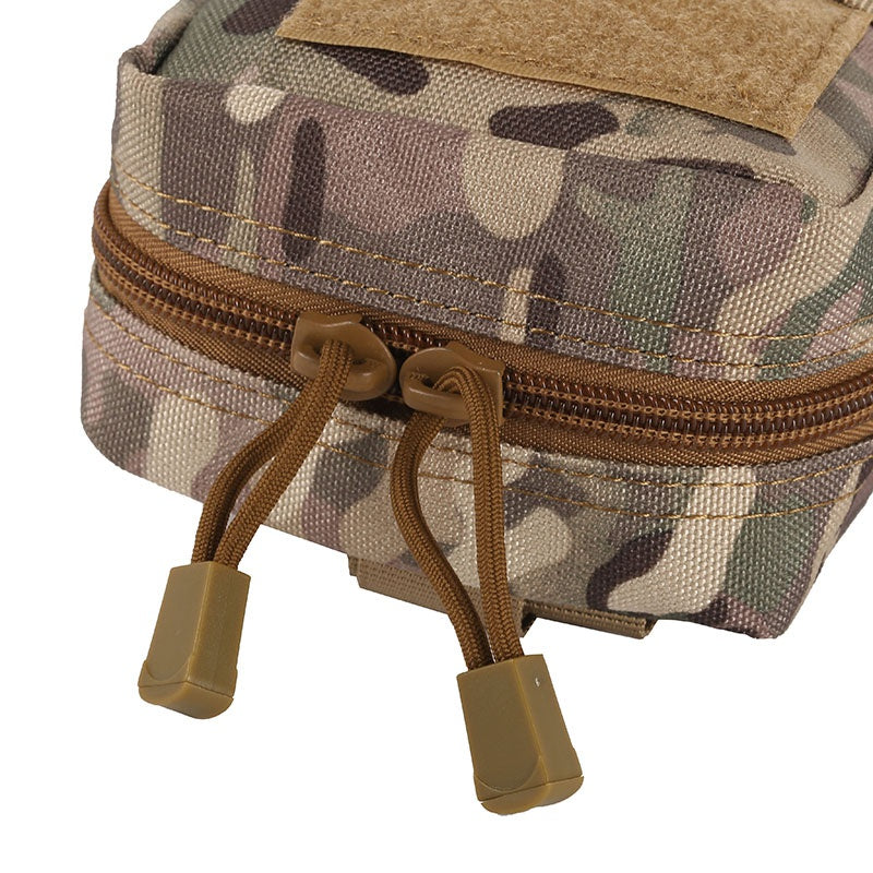 Outdoor Tactical 600D Waist Bags Multitool Molle Pouch Tool Zipper Waist Pack Hungitng Accessory Durable Belt Pouch