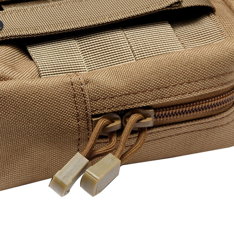 Outdoor Tactical 600D Waist Bags Multitool Molle Pouch Tool Zipper Waist Pack Hungitng Accessory Durable Belt Pouch