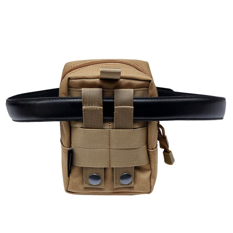 Outdoor Tactical 600D Waist Bags Multitool Molle Pouch Tool Zipper Waist Pack Hungitng Accessory Durable Belt Pouch